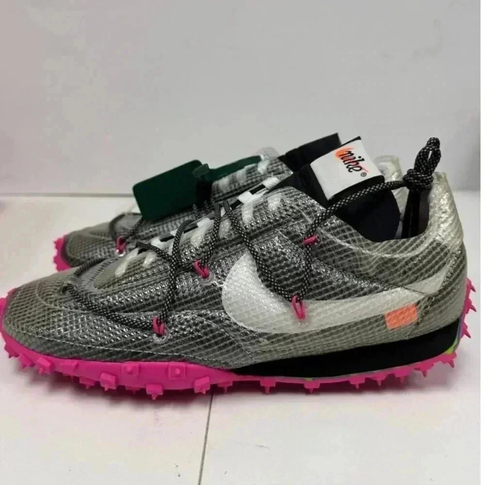 Off-White x Wmns Waffle Racer 'Fuchsia' size 11 - Picture 6 of 6